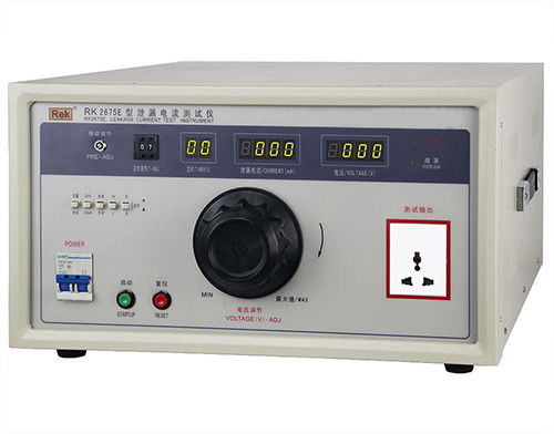 20mA IEC60065 250V Sprzęt do pomiaru prądu upływu